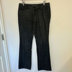 Michael Kors Women's Black Boot Cut Jeans 6P